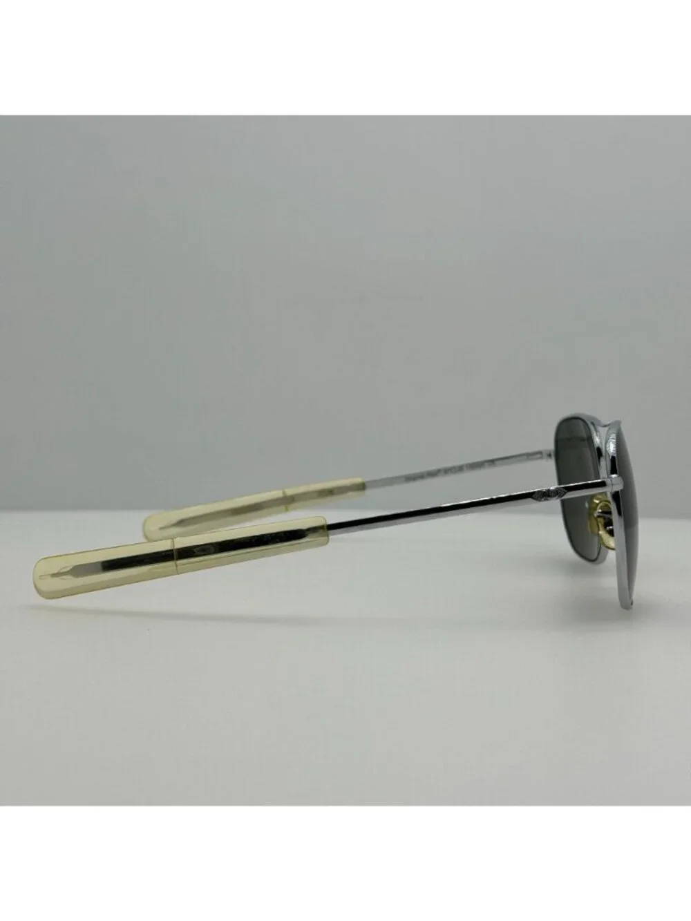 American Optical Sunglasses Original Pilot AO USA 5 1/2 Chrome 57-20-140